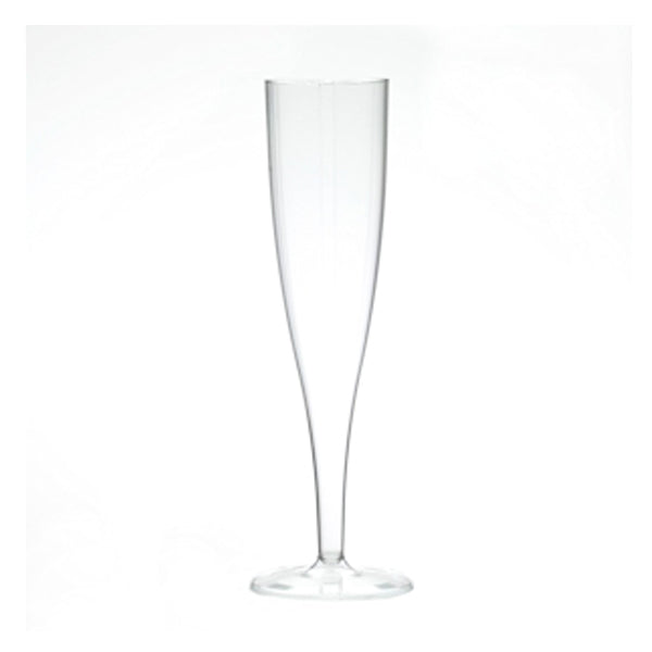 Disposable 160ml Champagne Flute Lined at 100ml 100pk