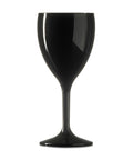 Polycarbonate Elite Premium Wine Black NS 11oz - 12pk