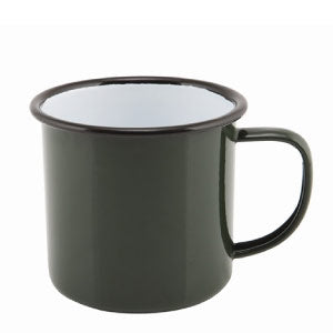 Enamel Mug Green 8cm 36cl