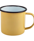 enamel-mug-yellow-with-black-rim-36cl/12.5oz