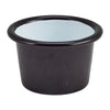 Enamel Ramekin Black 7cm Dia 90ml/3.2oz