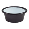 Enamel Ramekin Black 8cm Dia 90ml/3.2oz