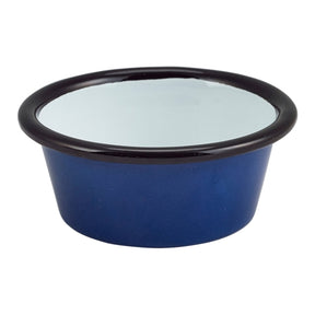 Enamel Ramekin Blue 8cm Dia 90ml/3.2oz