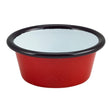 Enamel Ramekin Red 8cm Dia 90ml/3.2oz