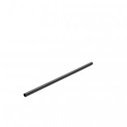 Matt Black Effect Stainless Steel Straw 5.5"(14CM) Pack 12