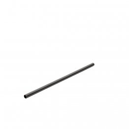 Matt Black Effect Stainless Steel Straw 8.5"(21.5CM) Pack 12