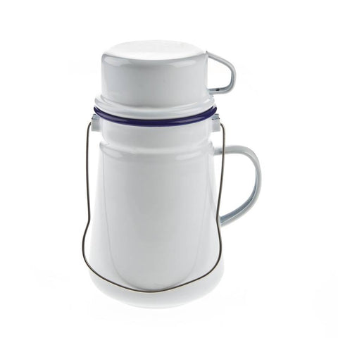Billy For Tea Falcon Enamel Classic Tea Can/Billy Can White 900ml – Love Tiki