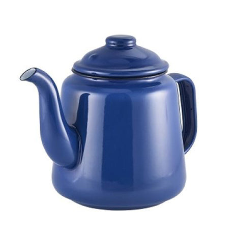 Enamel Tea Pot Blue 1.5ltr