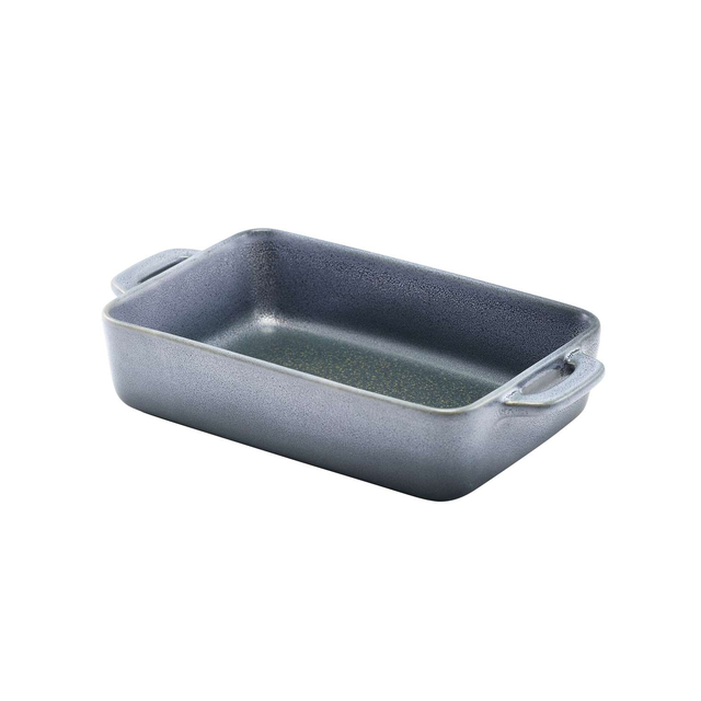 Forge Graphite Stoneware Rectangular Dish 16 x 10.5 x 4cm