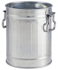 Miniature Galvanised Bin 8.5x11.2cm