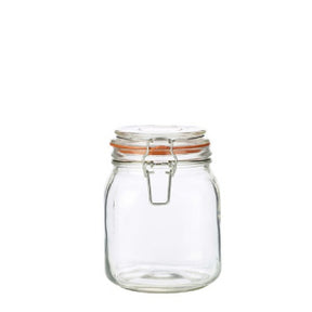 Genware Glass Terrine Jar 1L