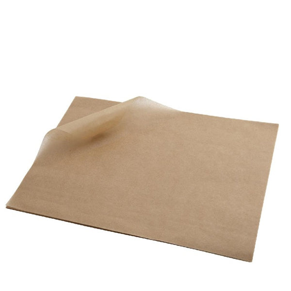 Greaseproof Paper 25X35cm (1000 Shts) Brown