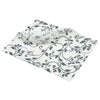 Greaseproof Paper Grey Floral Print 25 x 20cm 1000pk