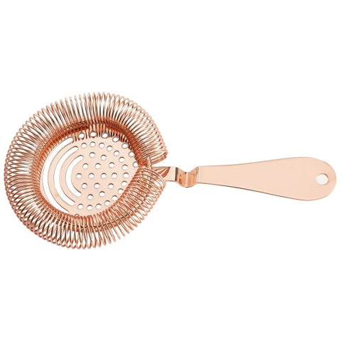 Copper Sprung Premium Julep Strainer