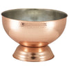 Hammered Copper Champagne Bowl 36cm