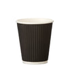 Black Ripple Cups 8oz x 500pk