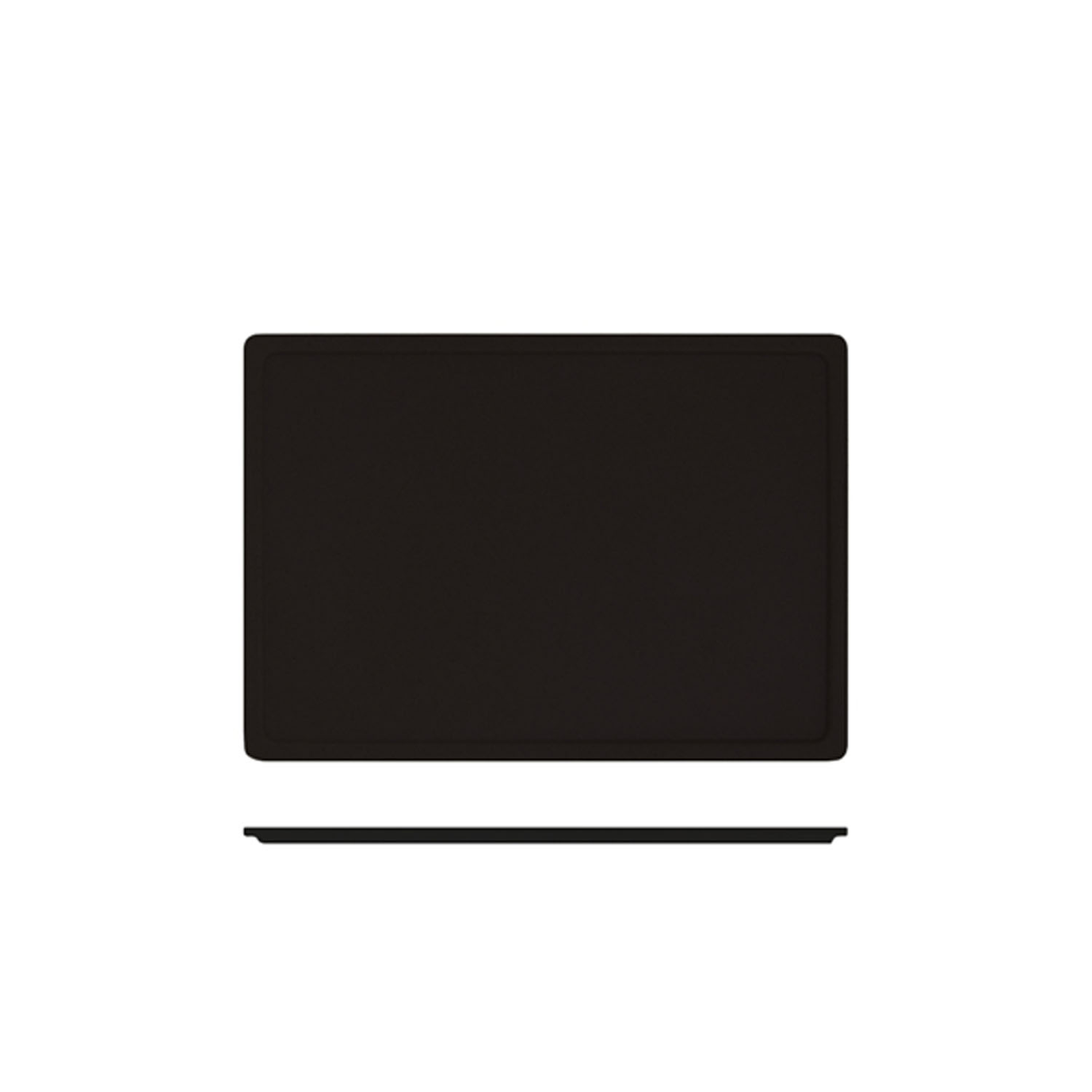 Black Tokyo Melamine Salad Box Lid