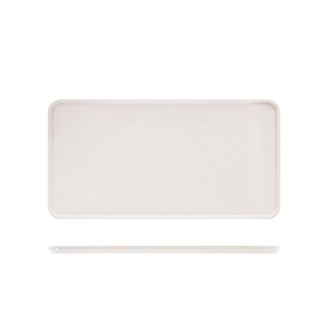 White Tokyo Melamine Bento Box Lid 34.8 x 18cm