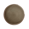 Terra Porcelain Grey Low Presentation Plate 25cm