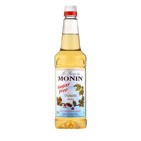 Monin Hazelnut Sugar Free Syrup 1 litre