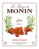 Monin syrup label
