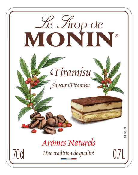 Monin Tiramisu Syrup 70cl
