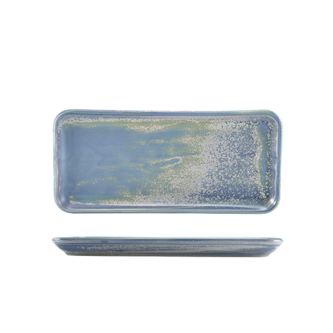 Terra Porcelain Seafoam Narrow Rectangular Platter 27 x 12.5cm