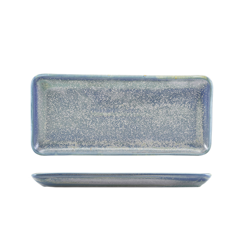 Terra Porcelain Seafoam Narrow Rectangular Platter 31 x 14cm