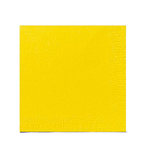 Napkins 40cm 2ply Yellow 2000pk