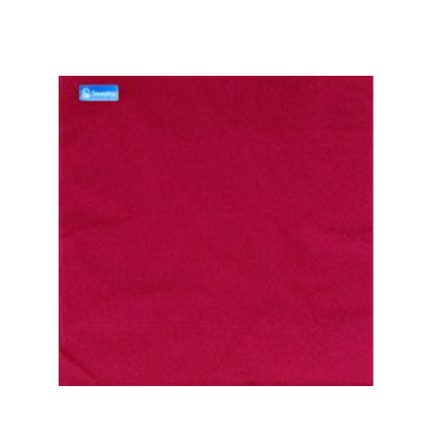 Napkins Burgundy 40cm 2ply 2000pk