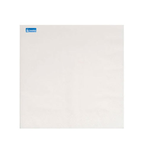 2000 X Swantex White Napkins 40cm X 40cm 2ply Serviettes