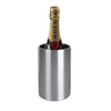 Olympia Wine Bottle Cooler Brushed Steel