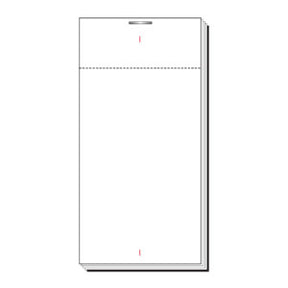 Order Pads Single Part 100 Sheets (63mm x 127mm) - 100pk
