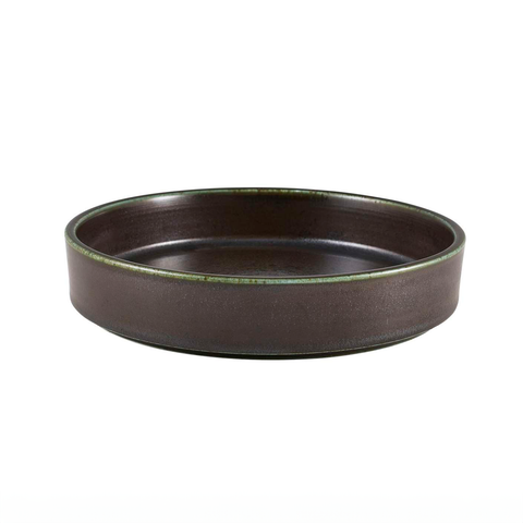 Terra Porcelain Black Presentation Bowl 20.5cm