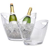 Clear Plastic Champagne/Wine Bucket Small