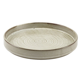 Terra Porcelain Grey Presentation Plate 21cm 6pk