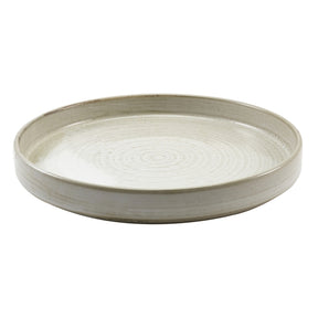 Terra Porcelain Grey Presentation Plate 26cm 6pk