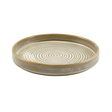 Terra Porcelain Matt Grey Presentation Plate 18cm
