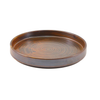 Terra Porcelain Rustic Copper Presentation Plate 20.5cm