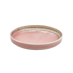 Terra Porcelain Rose Presentation Plate 26cm