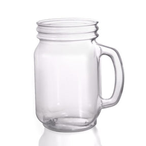 Genware Glass Mini Mason Jar 13cl/4.25oz