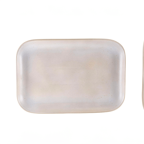 Terra Stoneware Antigo Barley Rectangular Plate 34.5 x 23.5cm