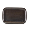 Terra Porcelain Black Rectangular Plate 34.5 x 23.5cm
