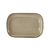 Terra Porcelain Grey Rectangular Plate 29 x 19.5cm