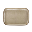 Terra Porcelain Grey Rectangular Plate 34.5 x 23.5cm