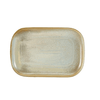 Terra Porcelain Matt Grey Rectangular Plate 29 x 19.5cm