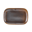 Terra Porcelain Rustic Copper Rectangular Plate 29 x 19.5cm