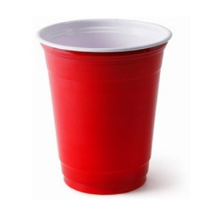 Red American Party Cups 16oz / 455ml - 1000pk