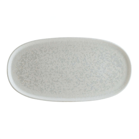Lunar White Hygge Oval Dish 30cm