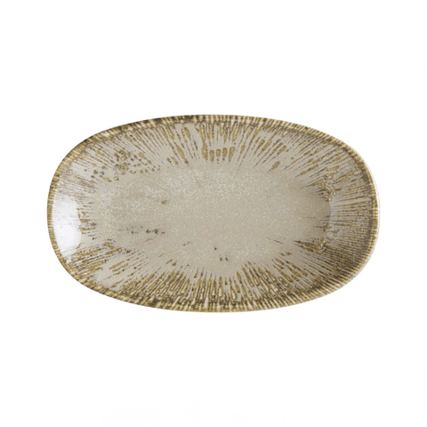 Sand Snell Gourmet Oval Plate 24 x 14cm